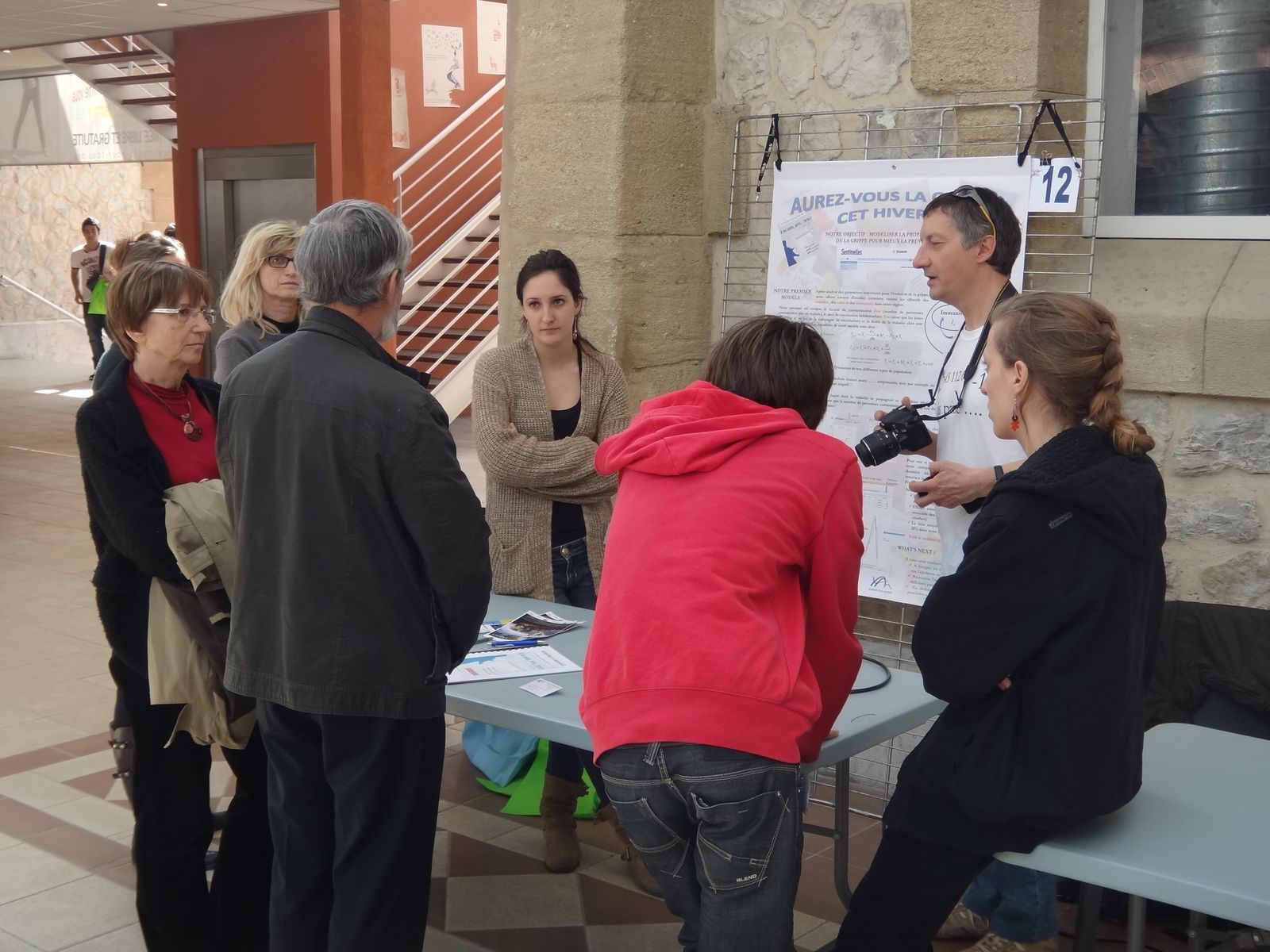 Discussions entre les élèves et le chercheur