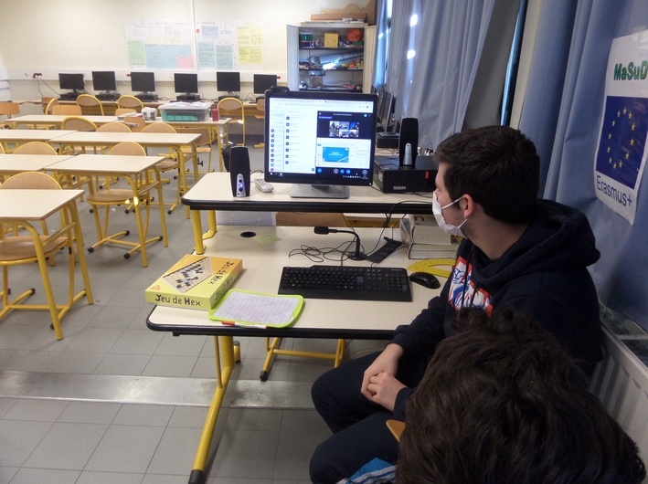 Vidéo-conférence France-Roumanie