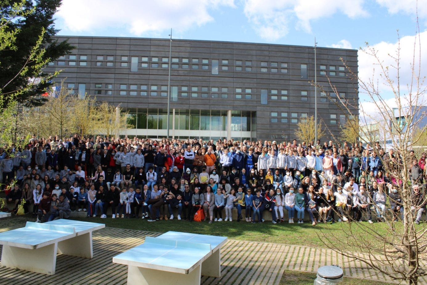Photo de groupe au congrès de Saclay