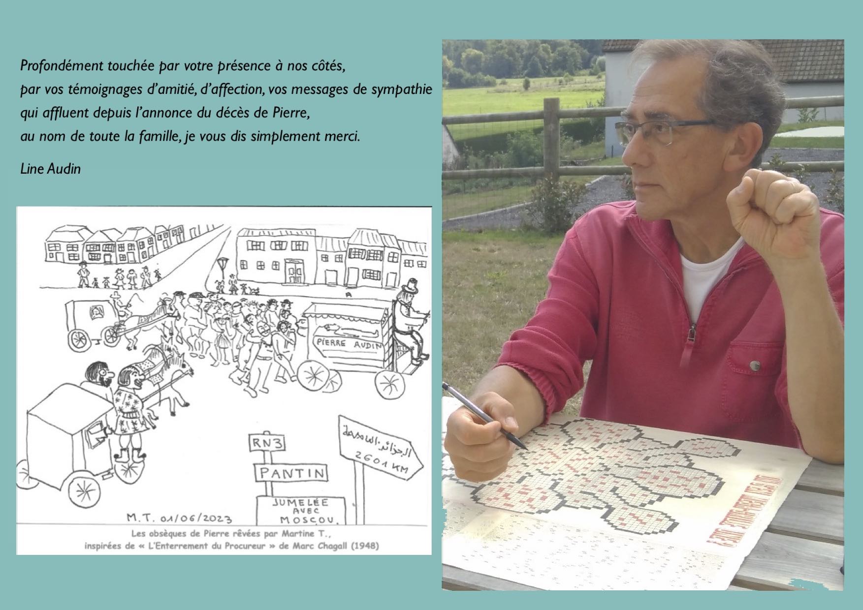Remerciements de Line